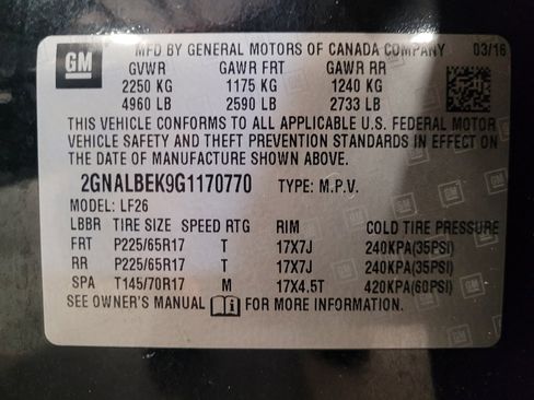 Used 2016 Chevrolet Equinox LS FWD image 33