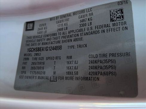 Used 2016 Chevrolet Colorado W/T image 24