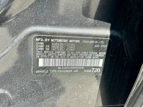 Used 2024 Mitsubishi Mirage ES FWD image 26