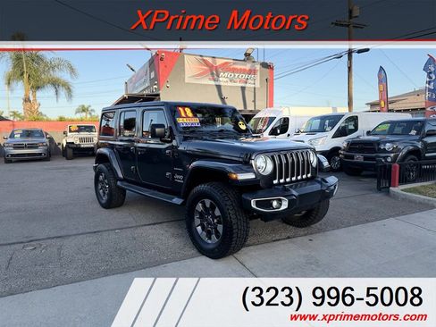 Used 2018 Jeep Wrangler Unlimited Sahara AWD/4WD image 1