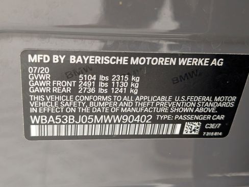 Used 2021 BMW 540i w/ Executive Package image 23