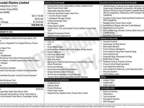 New 2026 Hyundai Elantra Limited image 8
