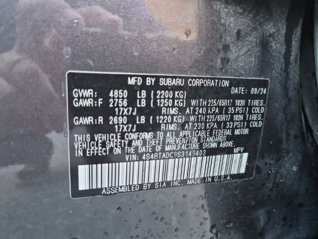 Used 2025 Subaru Outback Premium AWD/4WD image 25