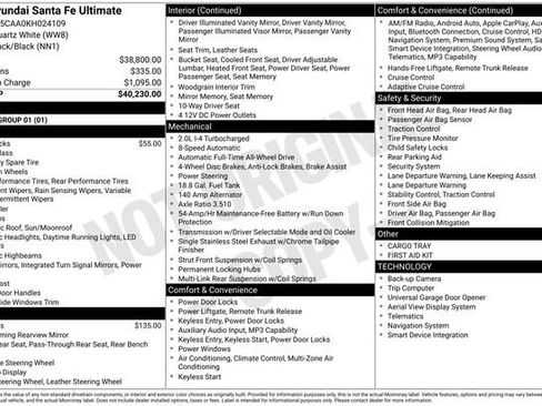 Used 2019 Hyundai Santa Fe AWD image 2