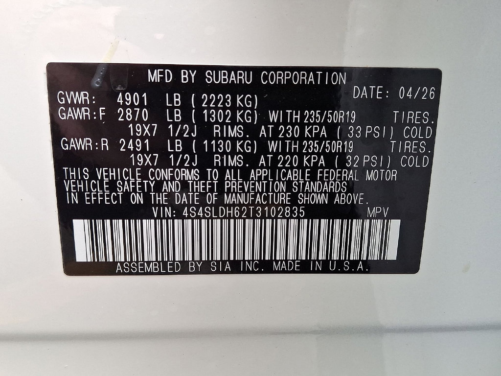New 2026 Subaru Forester Sport w/ Onyx Edition AWD/4WD image 18