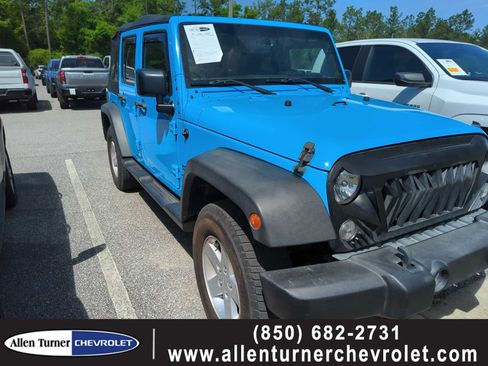 Used 2017 Jeep Wrangler Unlimited Sport w/ Quick Order Package 24S image 1