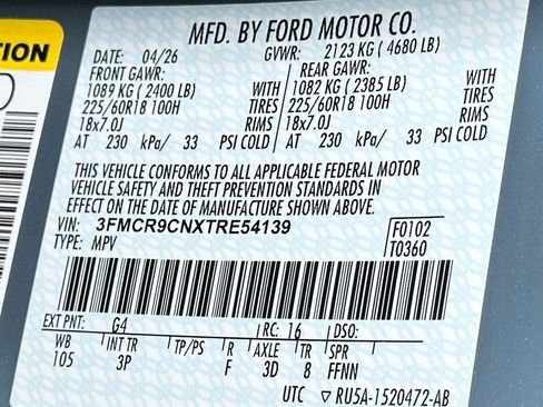 New 2026 Ford Bronco Sport Outer Banks w/ Outer Banks Tech Package+ AWD/4WD image 45