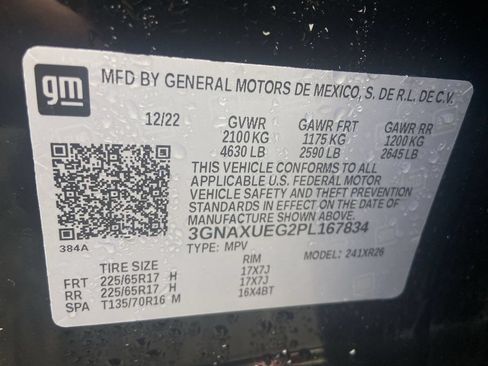 Certified 2023 Chevrolet Equinox LT AWD/4WD image 33