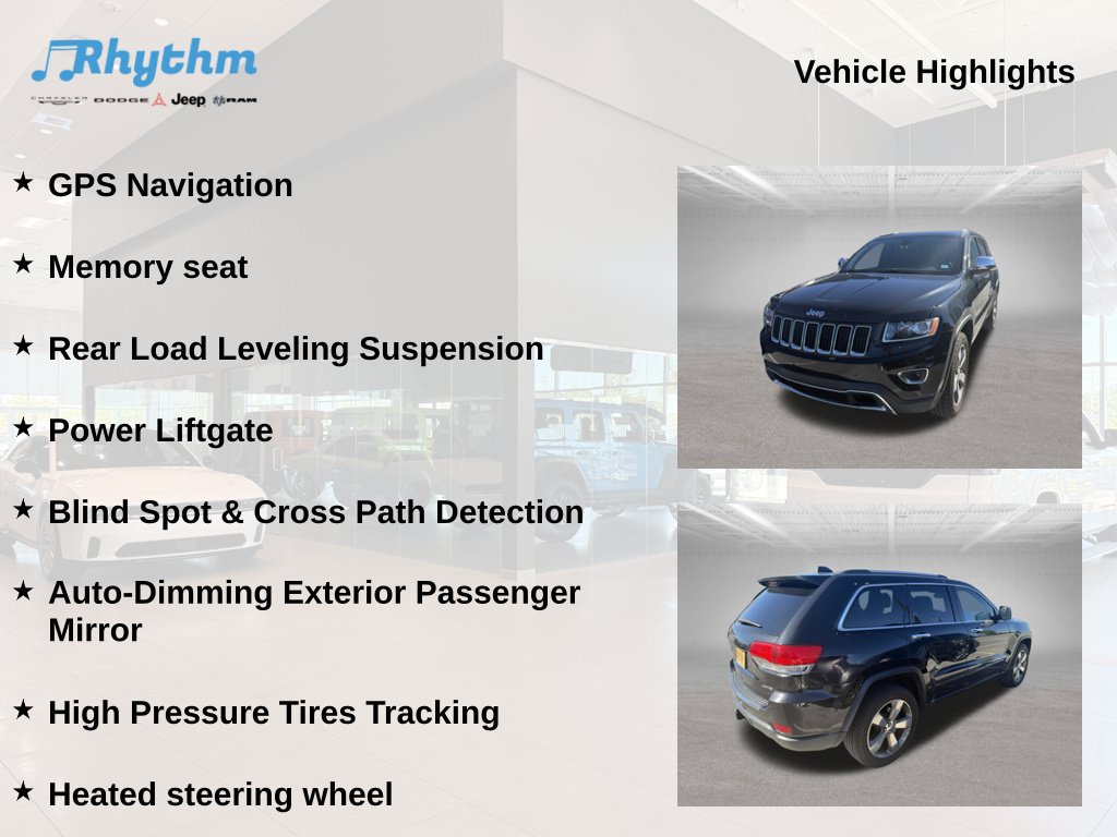 Used 2015 Jeep Grand Cherokee Limited w/ Trailer Tow Group IV AWD/4WD image 11