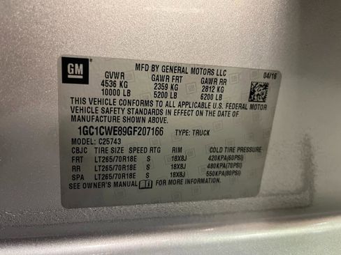 Used 2016 Chevrolet Silverado 2500 LTZ w/ Duramax Plus Package RWD image 26