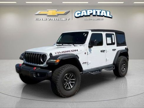 Used 2024 Jeep Wrangler Unlimited Rubicon w/ XTREMEE 35" Tire Package AWD/4WD image 1