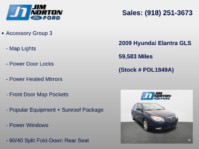 Used 2009 Hyundai Elantra GLS FWD image 14