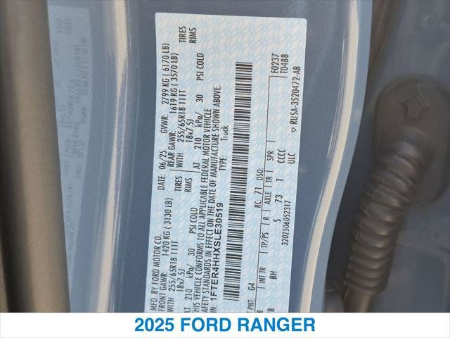 Used 2025 Ford Ranger XLT w/ FX4 Off-Road Package AWD/4WD image 27