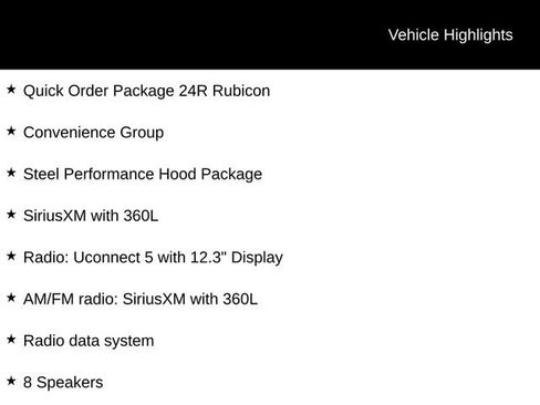 New 2026 Jeep Wrangler Unlimited Rubicon AWD/4WD image 3