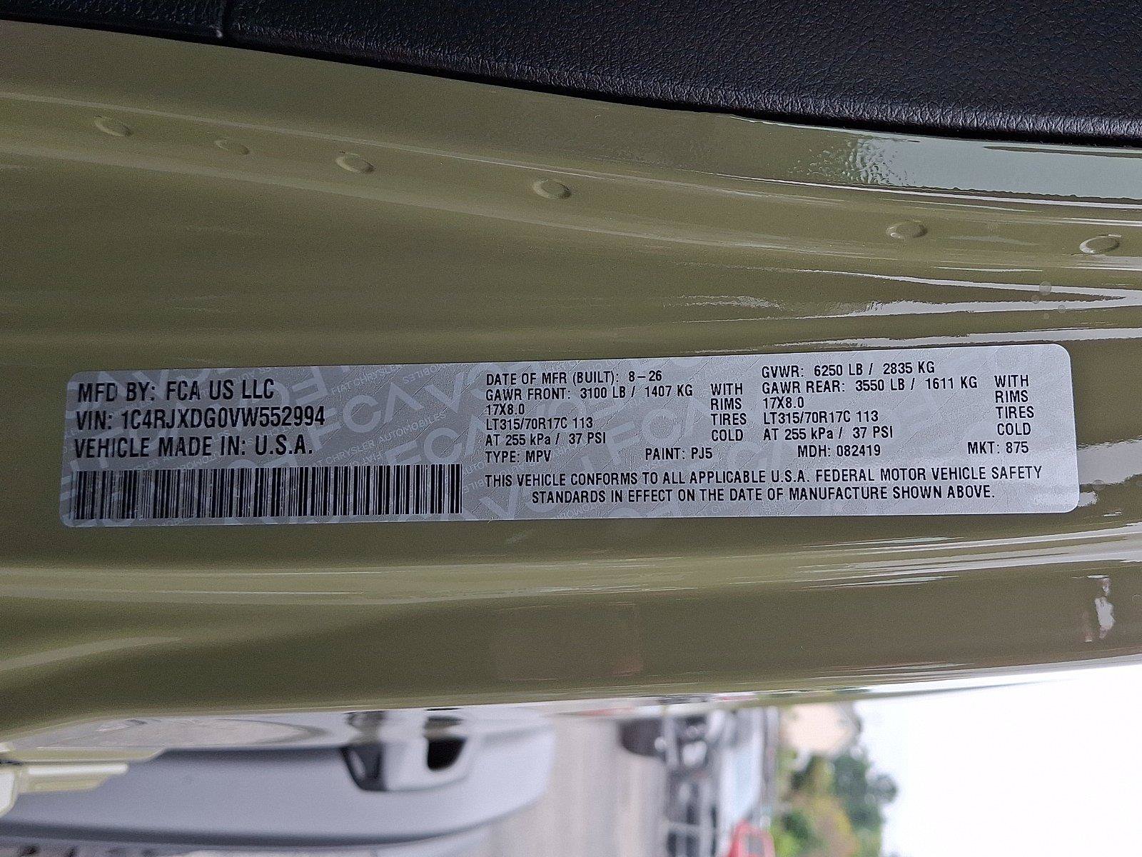 New 2027 Jeep Wrangler Unlimited Sport AWD/4WD image 16