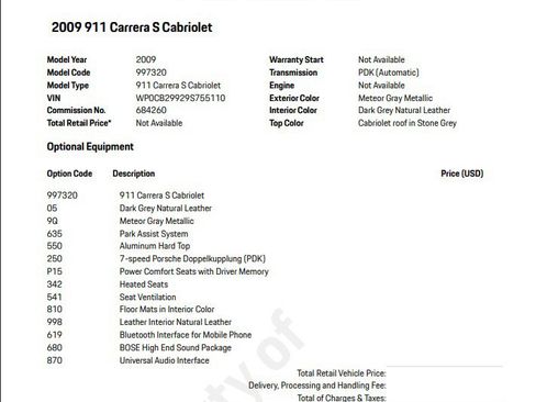 Used 2009 Porsche 911 Carrera S RWD image 9