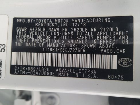 Used 2019 Toyota Camry XSE FWD image 33