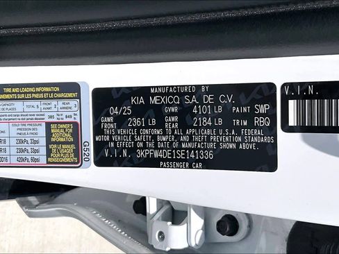 Certified 2025 Kia K4 GT-Line w/ GT-Line Premium Package FWD image 36