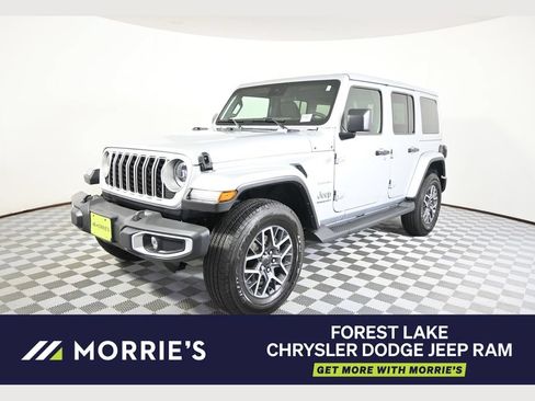 Used 2024 Jeep Wrangler Unlimited Sahara w/ Safety Group AWD/4WD image 1