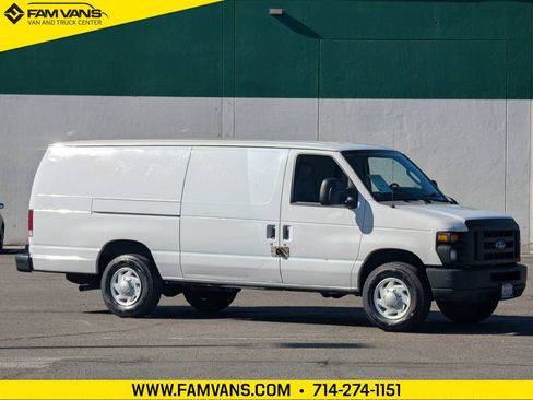 Used 2013 Ford E-350 and Econoline 350 Extended Super Duty w/ Commercial Cargo Van Pkg image 1