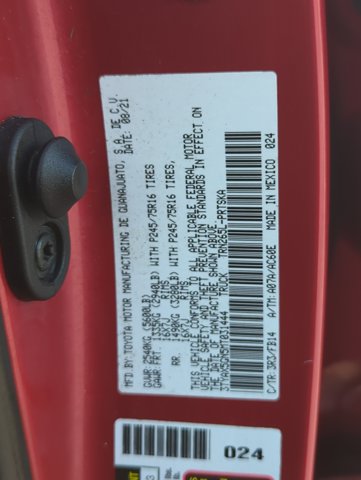Certified 2021 Toyota Tacoma SR w/ SR Convenience Package RWD image 2
