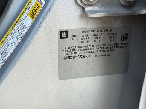 Used 2016 Chevrolet Cruze LS FWD image 39