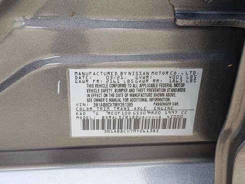 Certified 2021 Nissan Sentra SV image 41