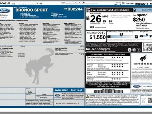 Used 2021 Ford Bronco Sport image 29