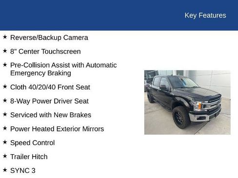 Certified 2019 Ford F150 XLT w/ Equipment Group 301A Mid image 36