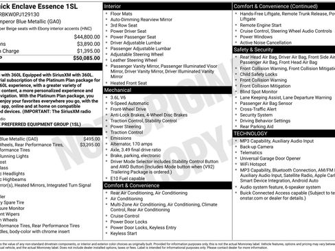 Used 2023 Buick Enclave Essence FWD image 44