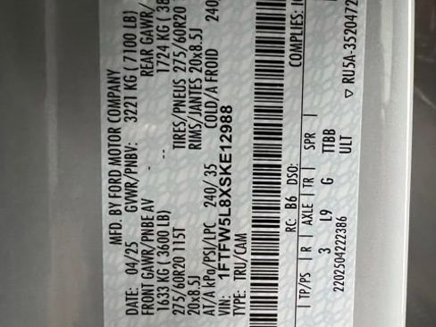 Used 2025 Ford F150 Lariat image 58