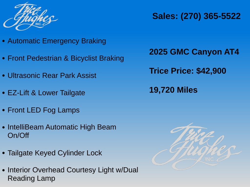 Used 2025 GMC Canyon AT4 AWD/4WD image 31