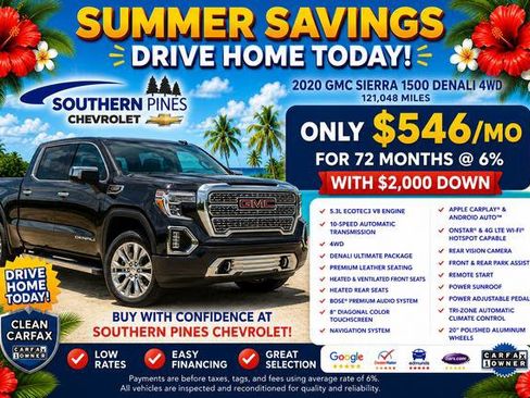 Used 2020 GMC Sierra 1500 Denali w/ Denali Ultimate Package AWD/4WD image 5