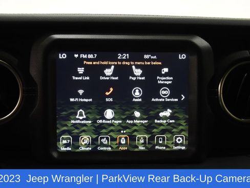 Used 2023 Jeep Wrangler Unlimited Sahara w/ Cold Weather Group AWD/4WD image 18