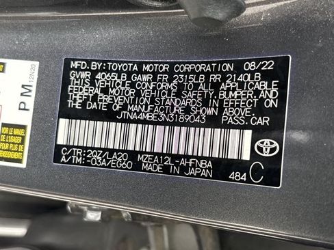 Used 2022 Toyota Corolla XSE FWD image 24