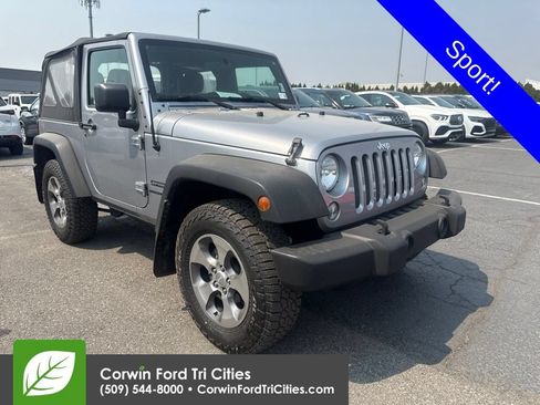 Used 2017 Jeep Wrangler Sport AWD/4WD image 1