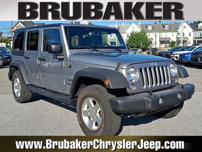 Used 2016 Jeep Wrangler Unlimited Sport w/ Quick Order Package 23S