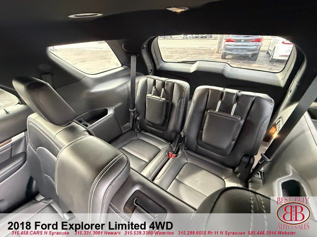 Used 2018 Ford Explorer Limited AWD/4WD image 13