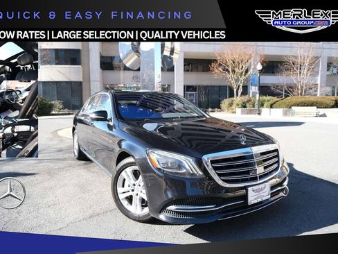 Used 2018 Mercedes-Benz S 560 4MATIC Sedan w/ Premium Package image 1