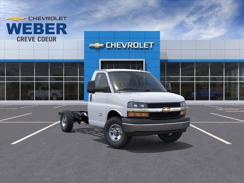 New 2025 Chevrolet Express 3500 w/ Power Convenience Package RWD image 1