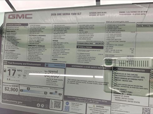 New 2026 GMC Sierra 1500 SLT image 21