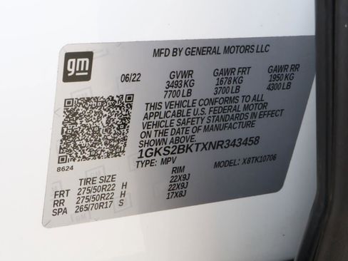 Used 2022 GMC Yukon SLT w/ SLT Premium Package image 24