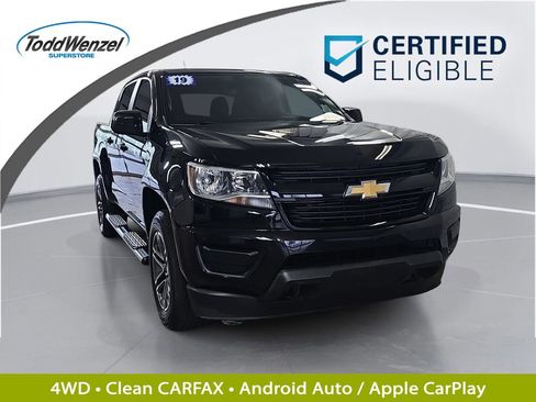 Certified 2019 Chevrolet Colorado W/T w/ Custom Special Edition AWD/4WD image 1