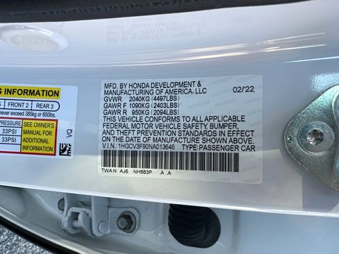 Used 2022 Honda Accord Touring image 35