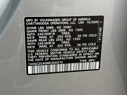 Used 2021 Volkswagen Atlas Cross Sport S image 27