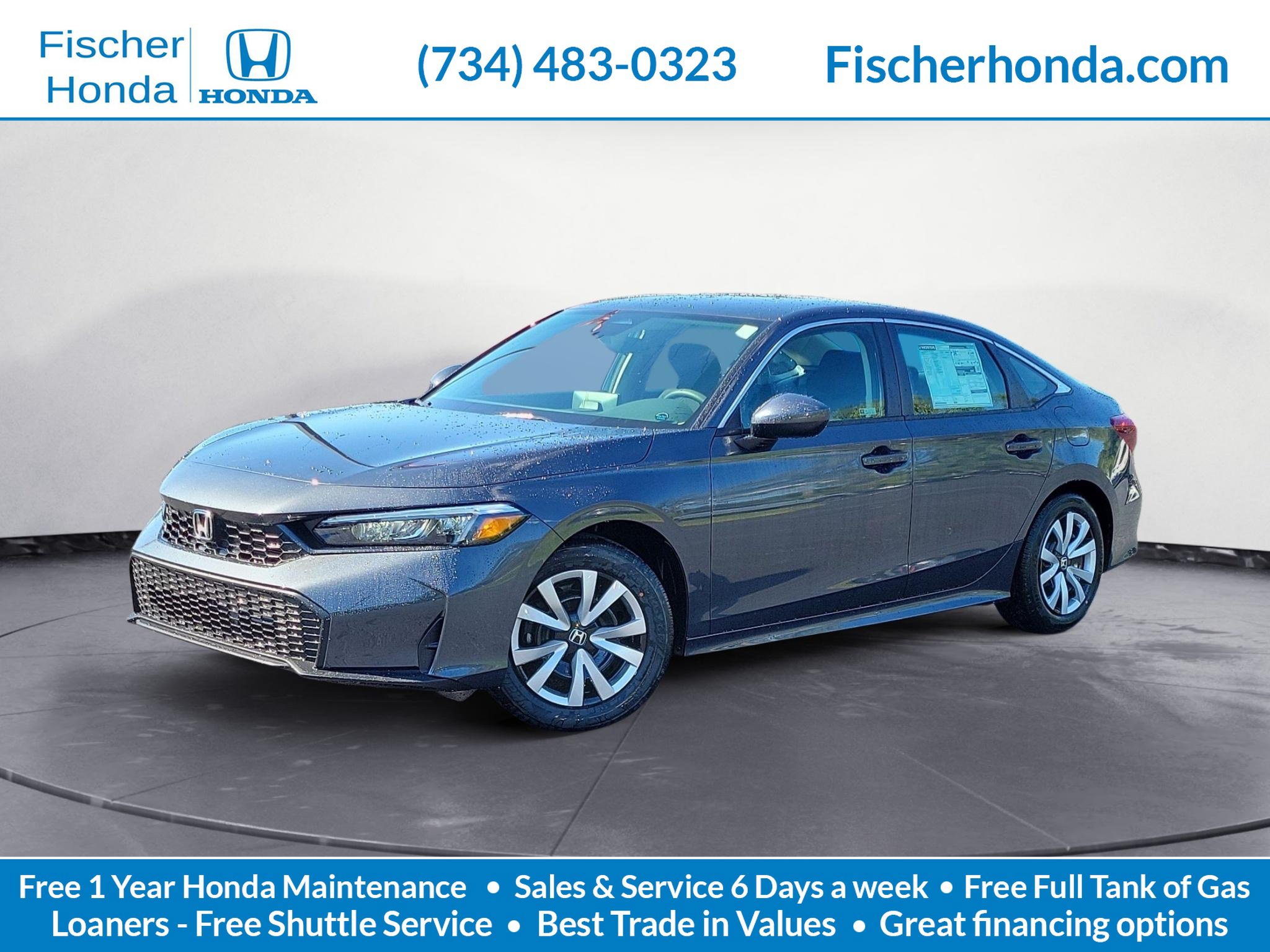 New 2026 Honda Civic LX image 1