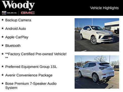 Certified 2024 Buick Encore GX Avenir w/ Avenir Convenience Package image 3