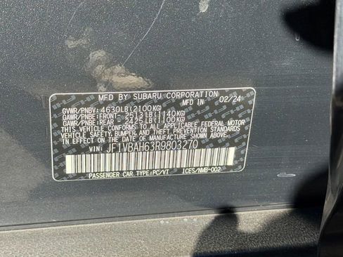 Used 2024 Subaru WRX Premium w/ Popular Package #2A image 29