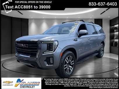 Used 2021 GMC Yukon XL AT4 w/ Rear Media and Nav Package