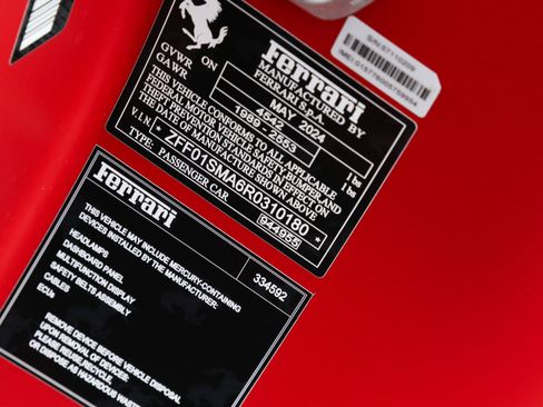 Certified 2024 Ferrari 296 GTS RWD image 71